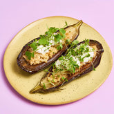 Savory Baked Eggplants