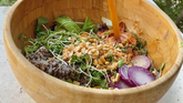 Microgreen Quinoa Bowl