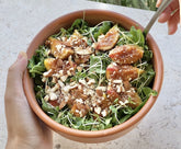 Tasty Microgreen-Fig Salad
