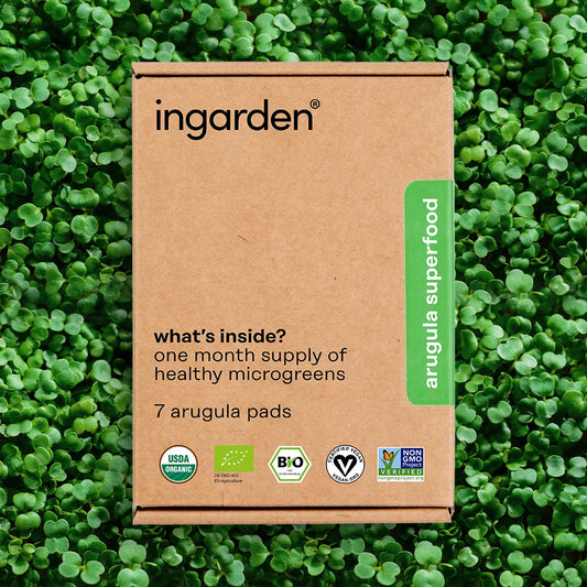 Arugula Superfood (included in monthly fee) Seed Pad ingarden   