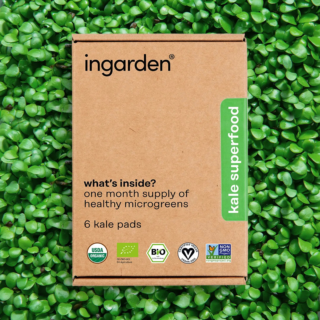 Antioxidant Booster (Kale) superfood (included in monthly fee) Seed Pad ingarden   